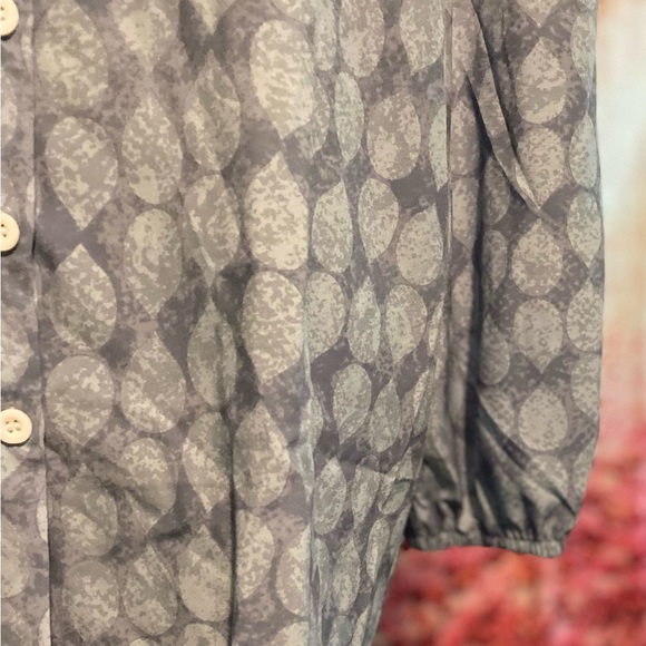 Coeur DE Vague silky blouse - Picture 2 of 5